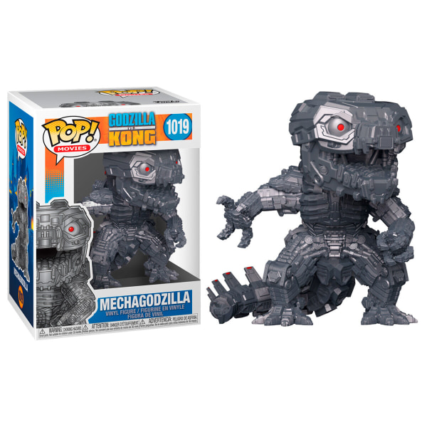 POP-figur Godzilla Vs Kong Mechagodzilla Metallic