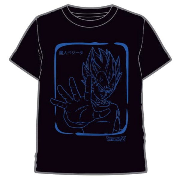 Dragon Ball Z Vegeta t-skjorte for voksne XL