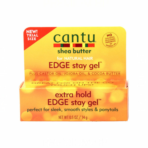 Balsam Cantu Shea Butter Natural Hair Extra Hold Edge Stay Gel (14 g)