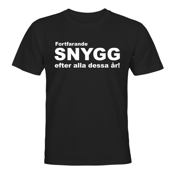 Fortfarande Snygg - T-SHIRT - HERR Svart - 4XL