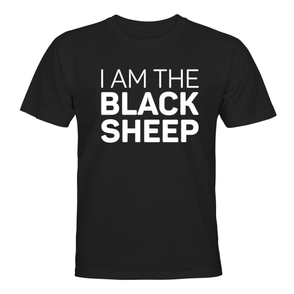 Black Sheep - T-SHIRT - HERR Svart - 3XL