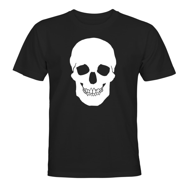 Skull - T-SHIRT - HERRE Svart - 5XL