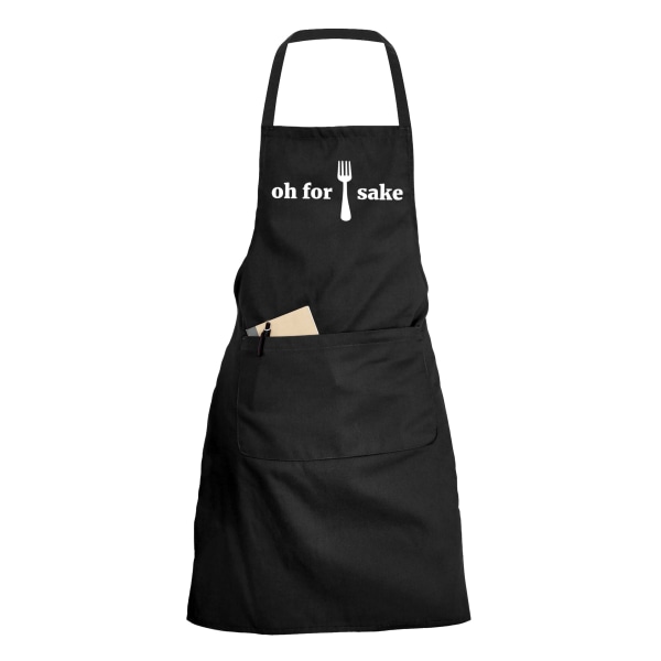 Forks Sake - Esiliina - Musta musta one size