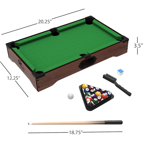 20 TOMMER POOLBORD SPIL
