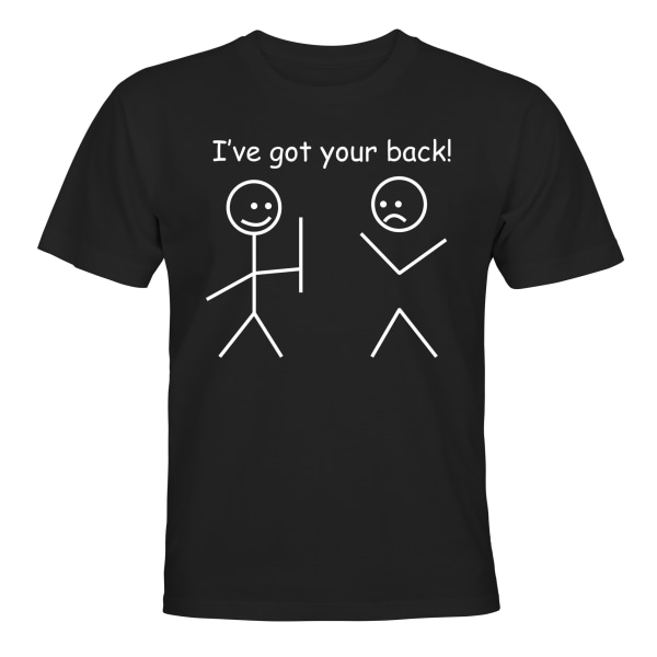 ive Got Your Back - T-PAITA - LAPSET musta Svart - 142 / 152