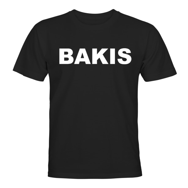 Bakis - T-PAITA - MIESTEN Svart - 3XL