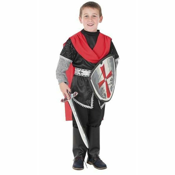 Middelalderkongekostyme for barn (7 deler) 3-5 år