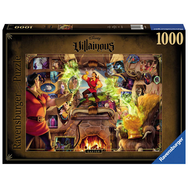 Disney Beauty and the Beast Villains Gaston puzzle 1000pcs
