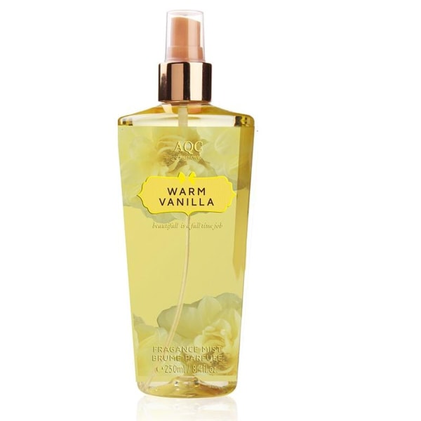 Vartalospray AQC Fragrances Warm Vanilla 250 ml