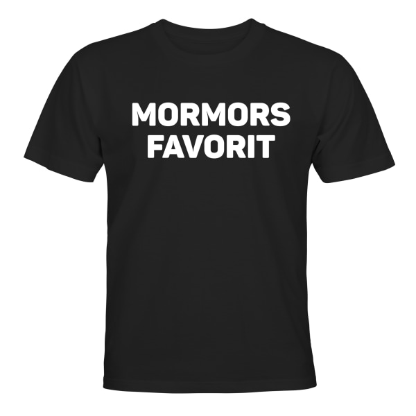 Bedstemors favorit - T-SHIRT - BØRN sort Svart - 86 / 94