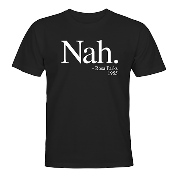 Nah Rosa Parks 1955 - T-SHIRT - UNISEX Svart - S
