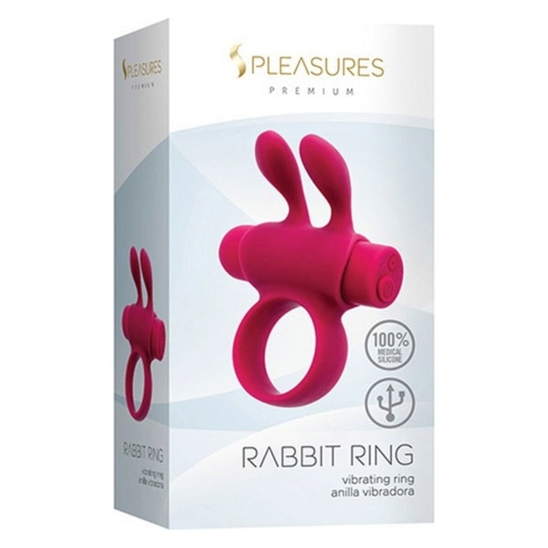 Penisring S Pleasures Rabbit Pink