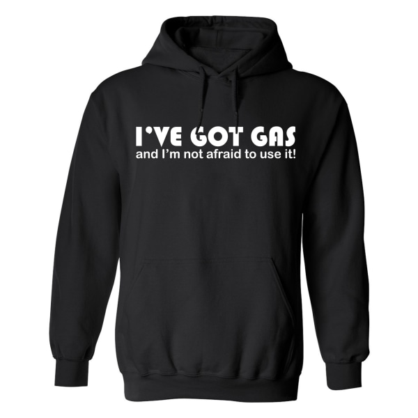 Ive Got Gas - Hættetrøje / Sweater - UNISEX Svart - 3XL