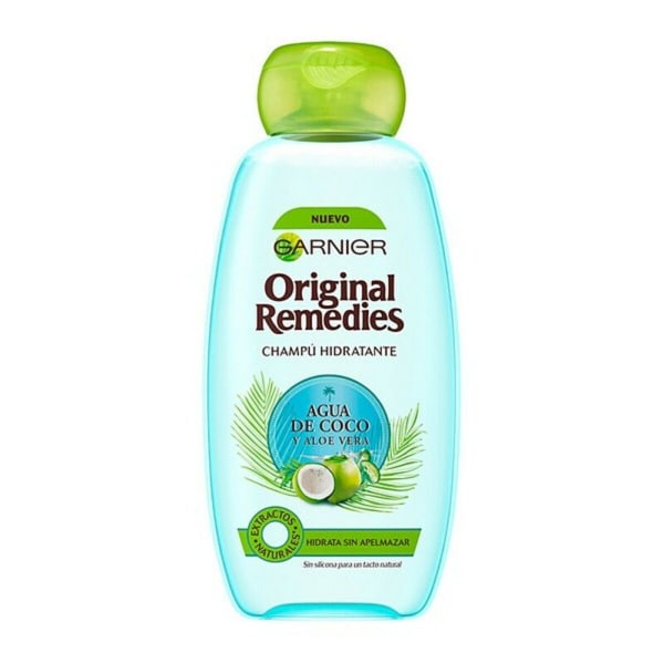Kosteuttava shampoo Original Remedies Agua Coco Y Aloe Garnier (300 ml)