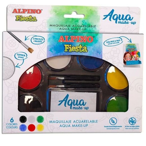 Lasten meikki Alpino Fiesta Aqua Watercolour