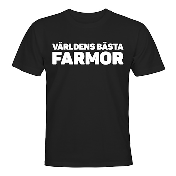 Verdens beste bestemor - T-SHIRT - UNISEX Svart - XL