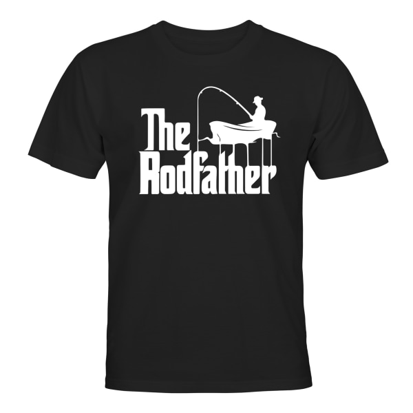 The Rodfather - T-SHIRT - HERRE Svart - 4XL