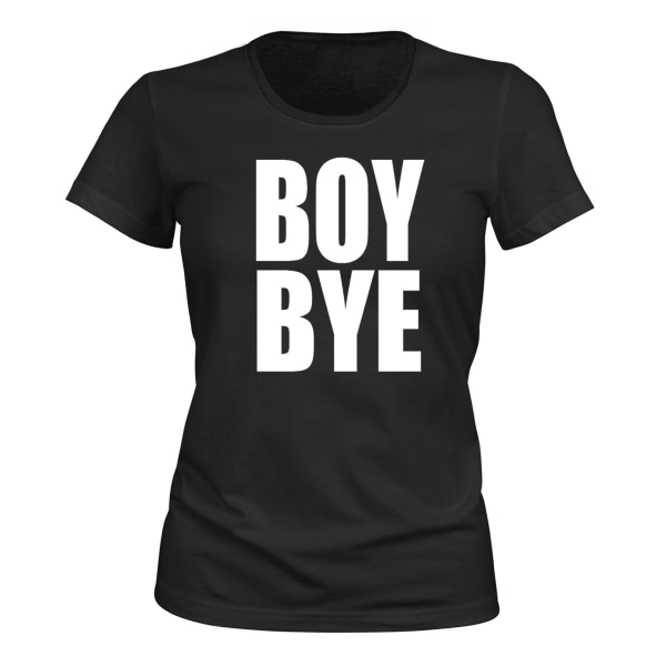 Boy Bye - T-SHIRT - DAME svart XS