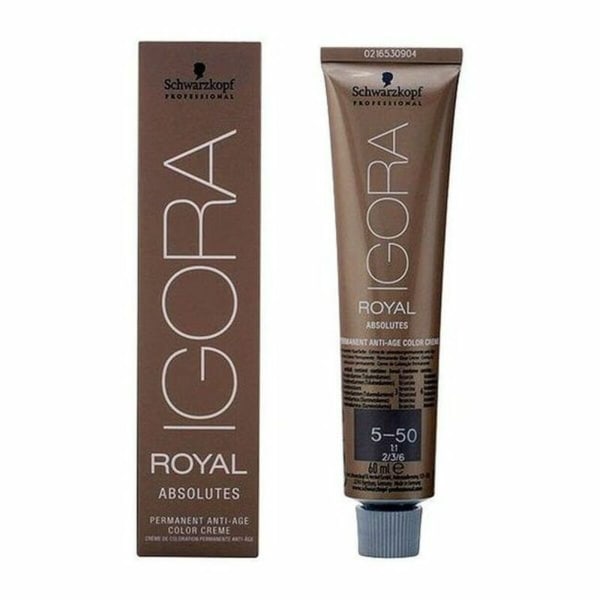 Pysyvä ikääntymistä estävä väri Igora Royal Absolutes Schwarzkopf