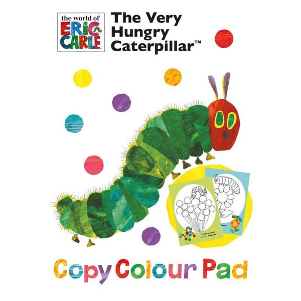 VERY HUNGRY CATERPILLAR COPY COLOUR PAD