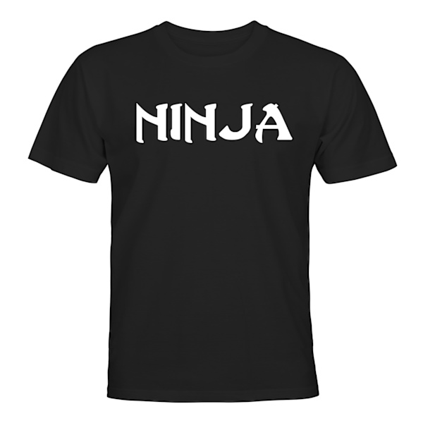 Ninja - T-PAITA - UNISEX Svart - M