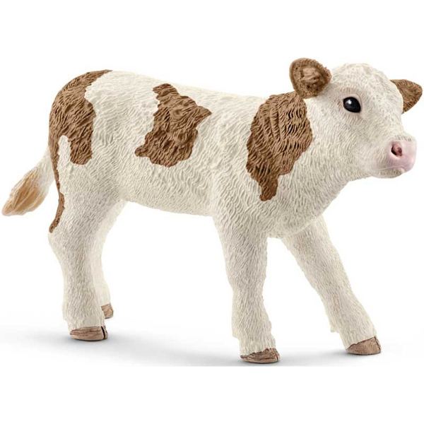 SCHLEICH SIMMENTAL CALF