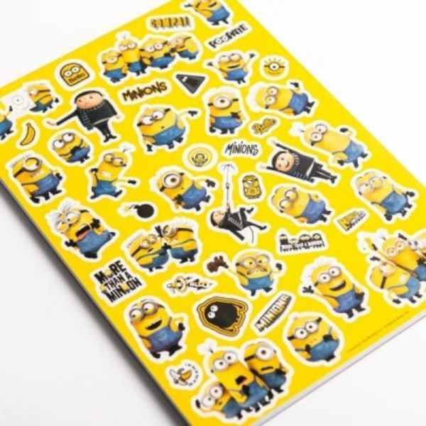 MINIONS JUMBO COLOURING PAD 112 sidor A4