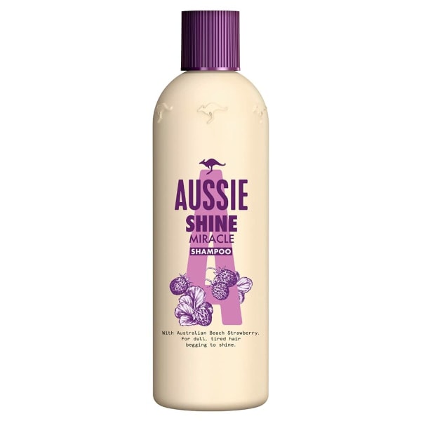 Stärkande schampo Aussie Miracle Glans (300 ml)