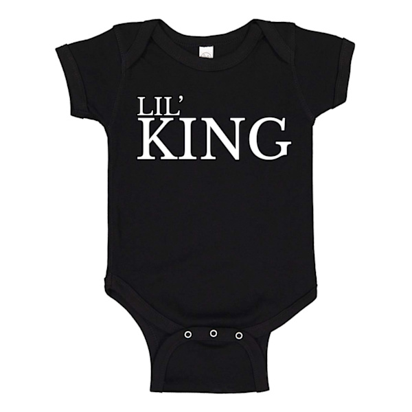 Lil King - Babykrop sort Svart - 24 månader