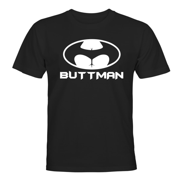 Buttman - T-SHIRT - MÆND Svart - 5XL