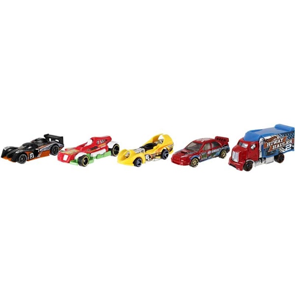 HOT WHEELS BASIC CAR 5 PACK