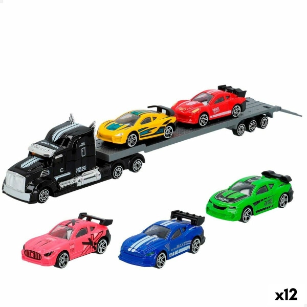 Kuorma-autot ja pikkuautot Speed ​​​​& Go 28 x 5 x 4,5 cm (12 numeroa)