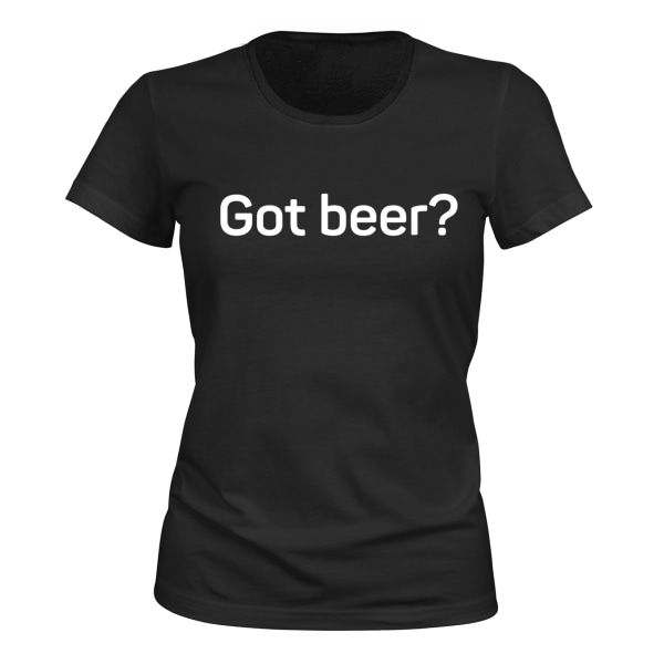 Got Beer - T-PAITA - LADIES musta M