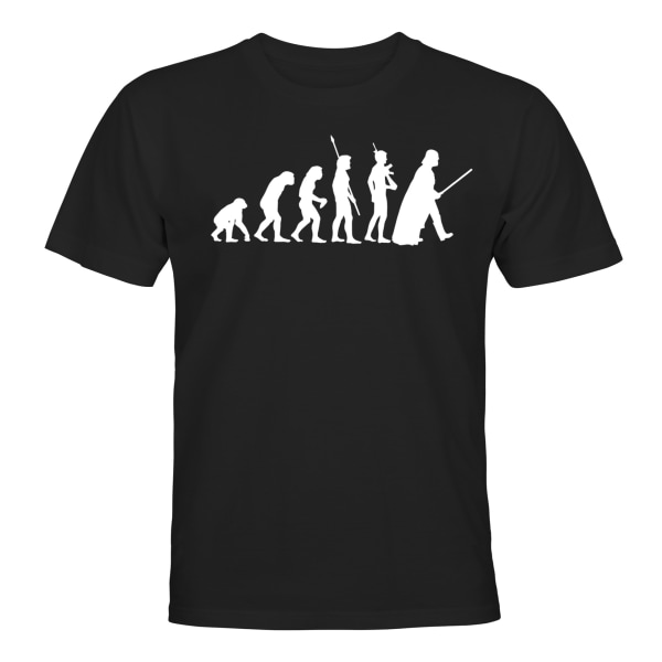 Evolution Of Darth Vader - T-PAITA - UNISEX Svart - 2XL