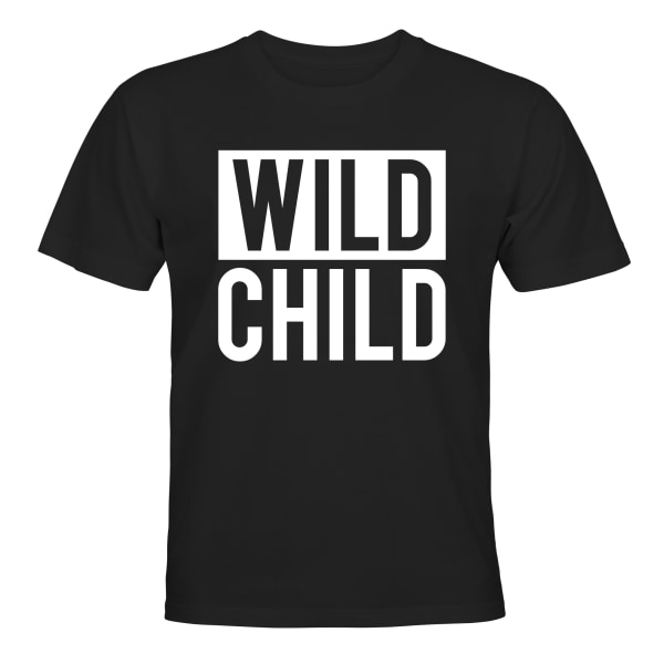 Wild Child - T-SHIRT - BØRN sort Svart - 142 / 152