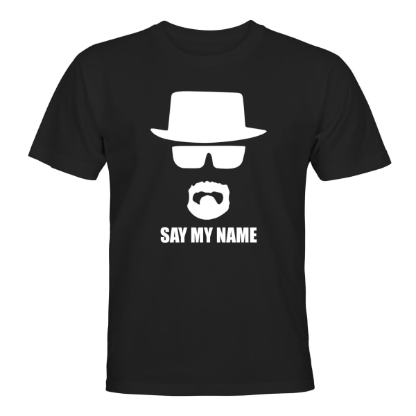 Say My Name - T-SHIRT - UNISEX Svart - 2XL