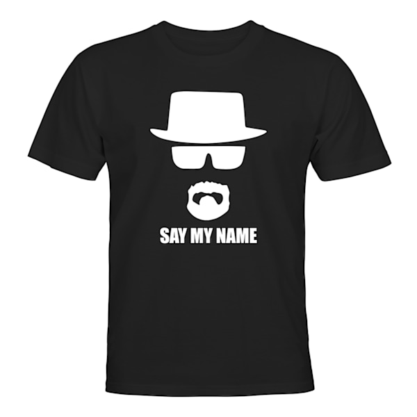Sig mit navn - T-SHIRT - HERRE Svart - XL