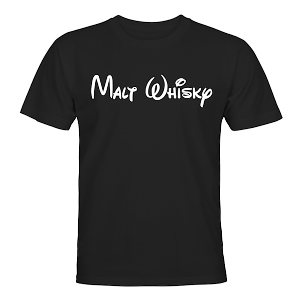 Malt Whisky - T-SHIRT - HERR Svart - 5XL