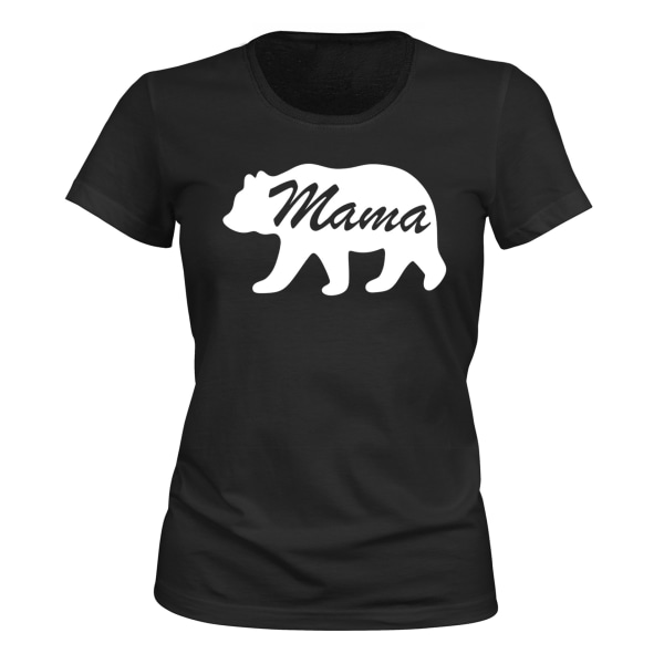 Mama Bear - T-SHIRT - DAME sort XXL