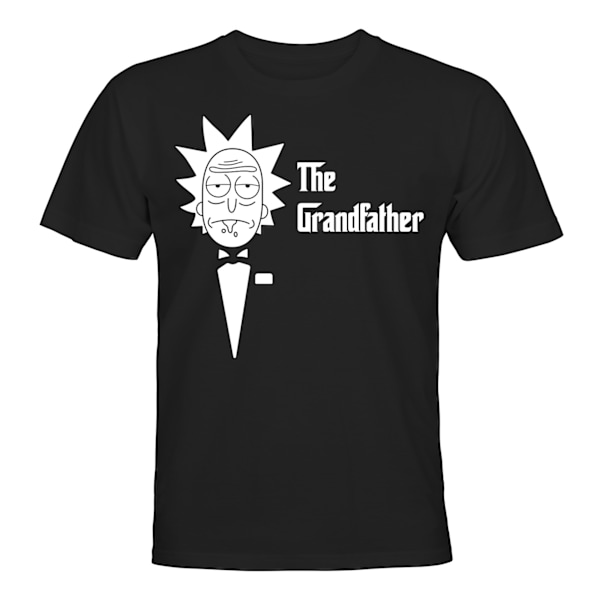 Rick And Morty The Grandfather - T-SHIRT - HERR Svart - 2XL