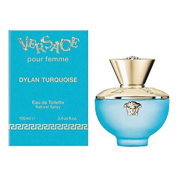 Naisten hajuvesi Dylan Tuquoise Versace EDT 100 ml