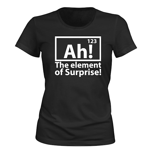 The Element Of Surprise - T-PAITA - NAISTEN musta S