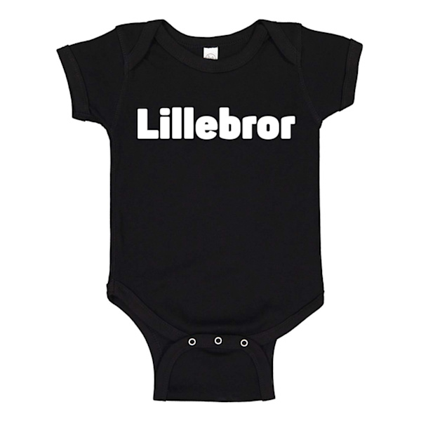 Lillebror - Babykrop sort Svart - Nyfödd