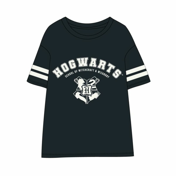 T-shirt med kortärm Dam Harry Potter Mörkblå S