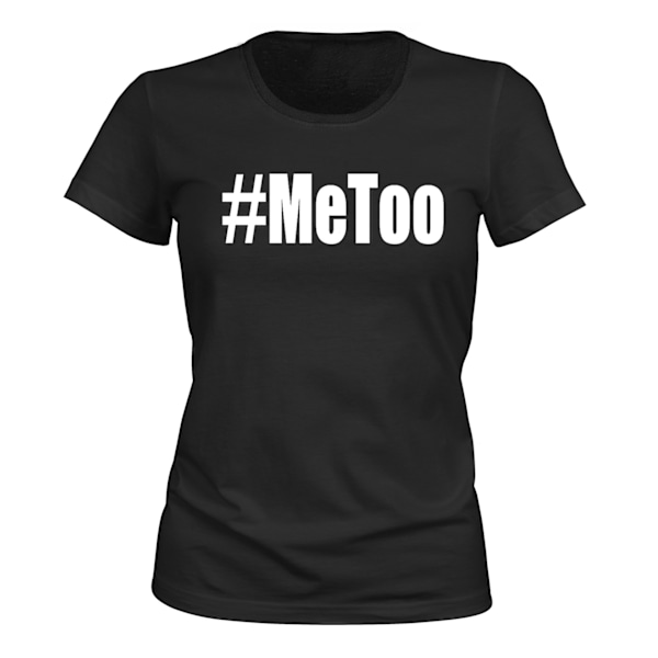 Me Too #MeToo - T-SHIRT - DAM svart XS