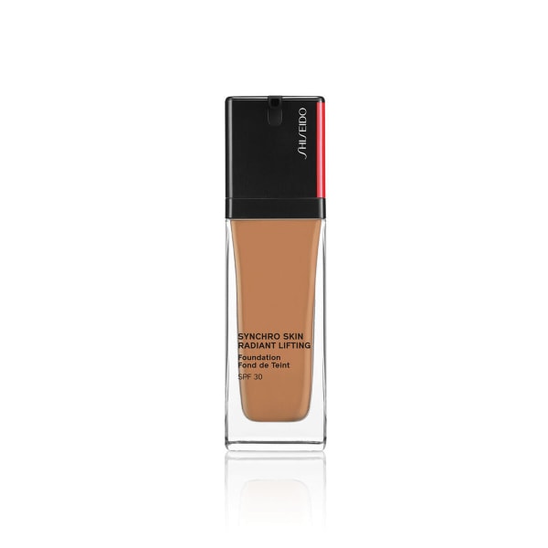 Flytande makeupbas Shiseido Synchro Skin Radiant Lifting Nº 410 Sunstone Spf 30 30 ml