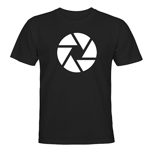 Aperture - T-SHIRT - UNISEX Svart - 2XL
