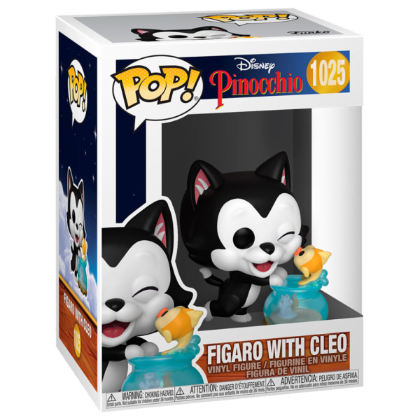POP-figur Disney Pinocchio Figaro kysser Cleo