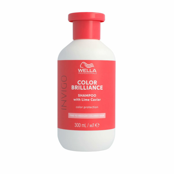 Väriä säilyttävä shampoo Wella Invigo Color Brilliance Ohuille hiuksille 300 ml