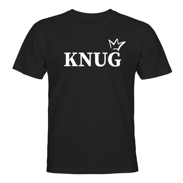 Knug - T-SHIRT - HERR Svart - XL